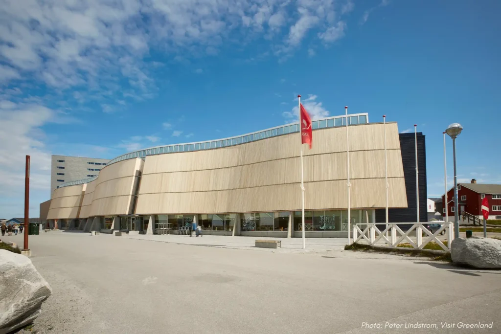 8. exterior architecture of Katuaq. Photo - Peter Lindstrom , Visit Greenland