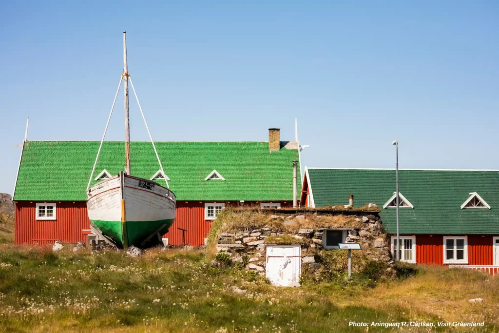 Exhibition outside in Paamiut. Photo - Aningaaq R. Carlsen, Visit Greenland (1)