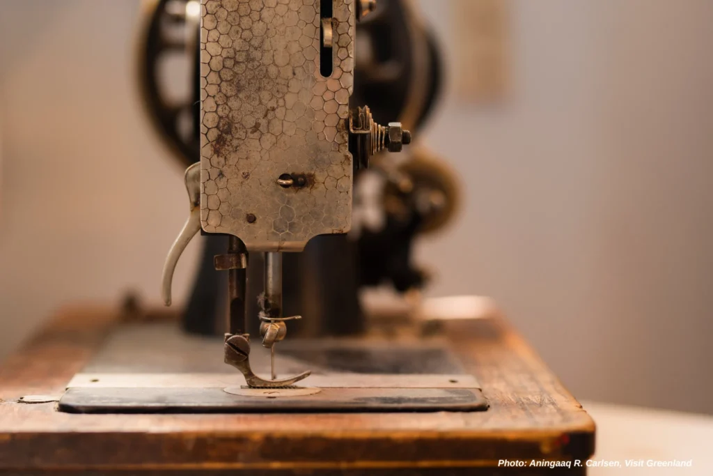 Old sewing machine. Photo - Aningaaq R. Carlsen, Visit Greenland
