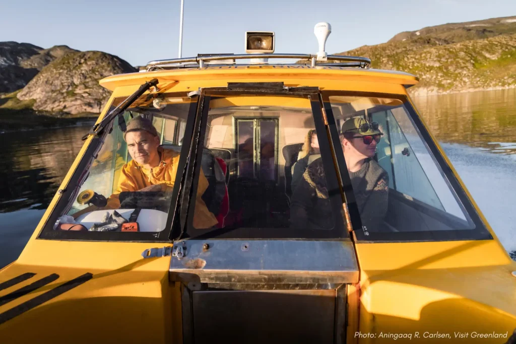 Copy of Qas Toursim tour. Aannguaq & Martin. - Photo by Aningaaq Rosing Carlsen - Visit Greenland