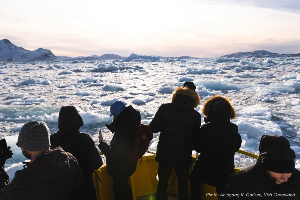 Copy of Unique iceberg touring around Nuuk. Photo by Aningaaq Rosing Carlsen - Visit Greenland