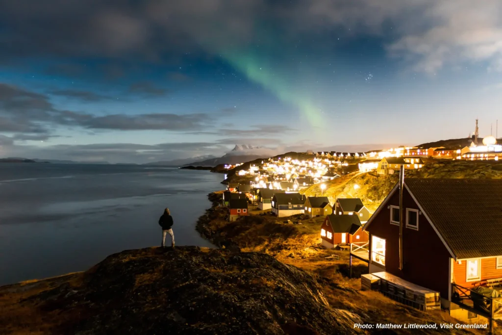 The Viewpoint. Photo - Matthew Littlewood, Visit Greenland