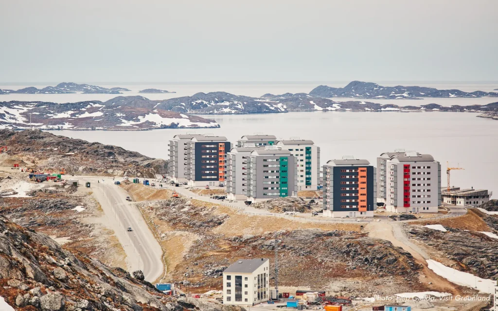 New part of Nuuk - Qinngorput