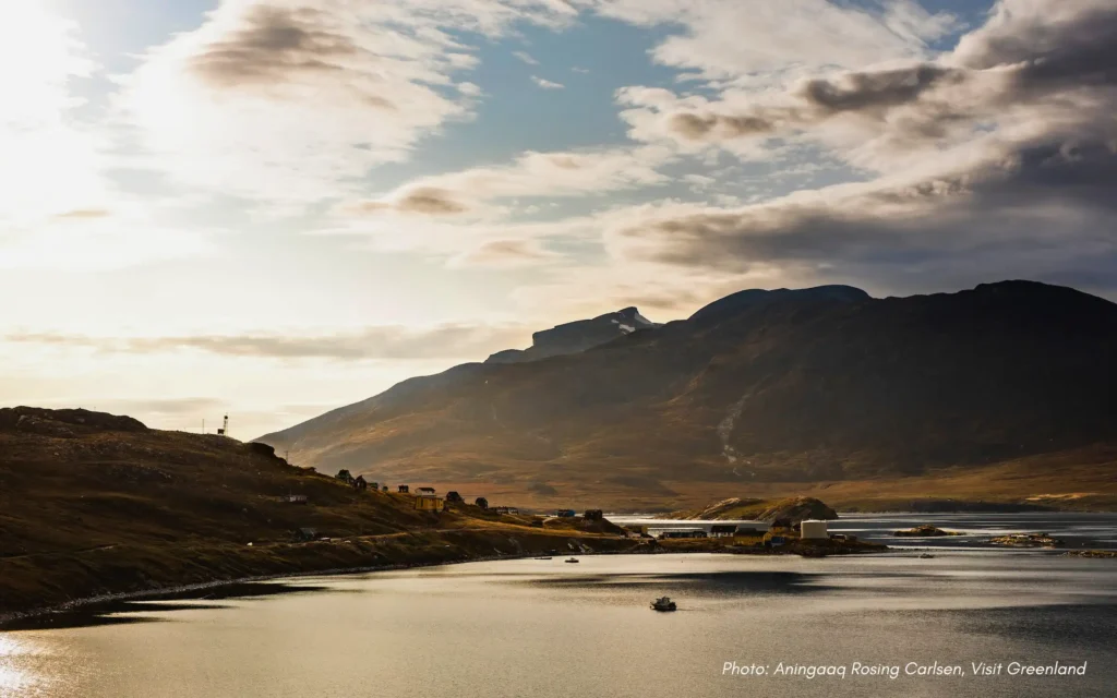 The Settlement Kapisillit at the Nuuk Fjord