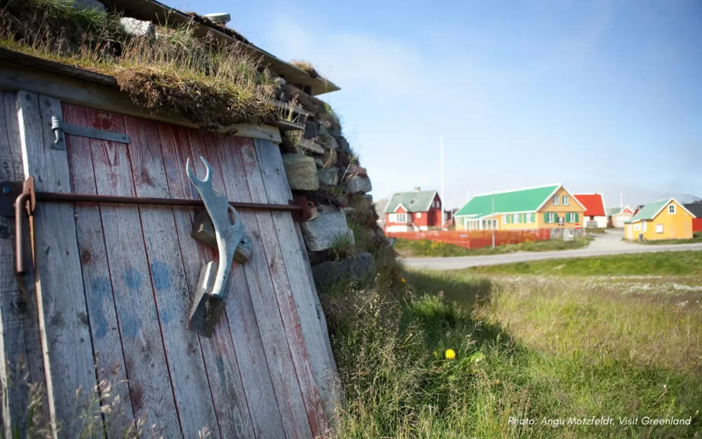 Turf house from Paamiut
